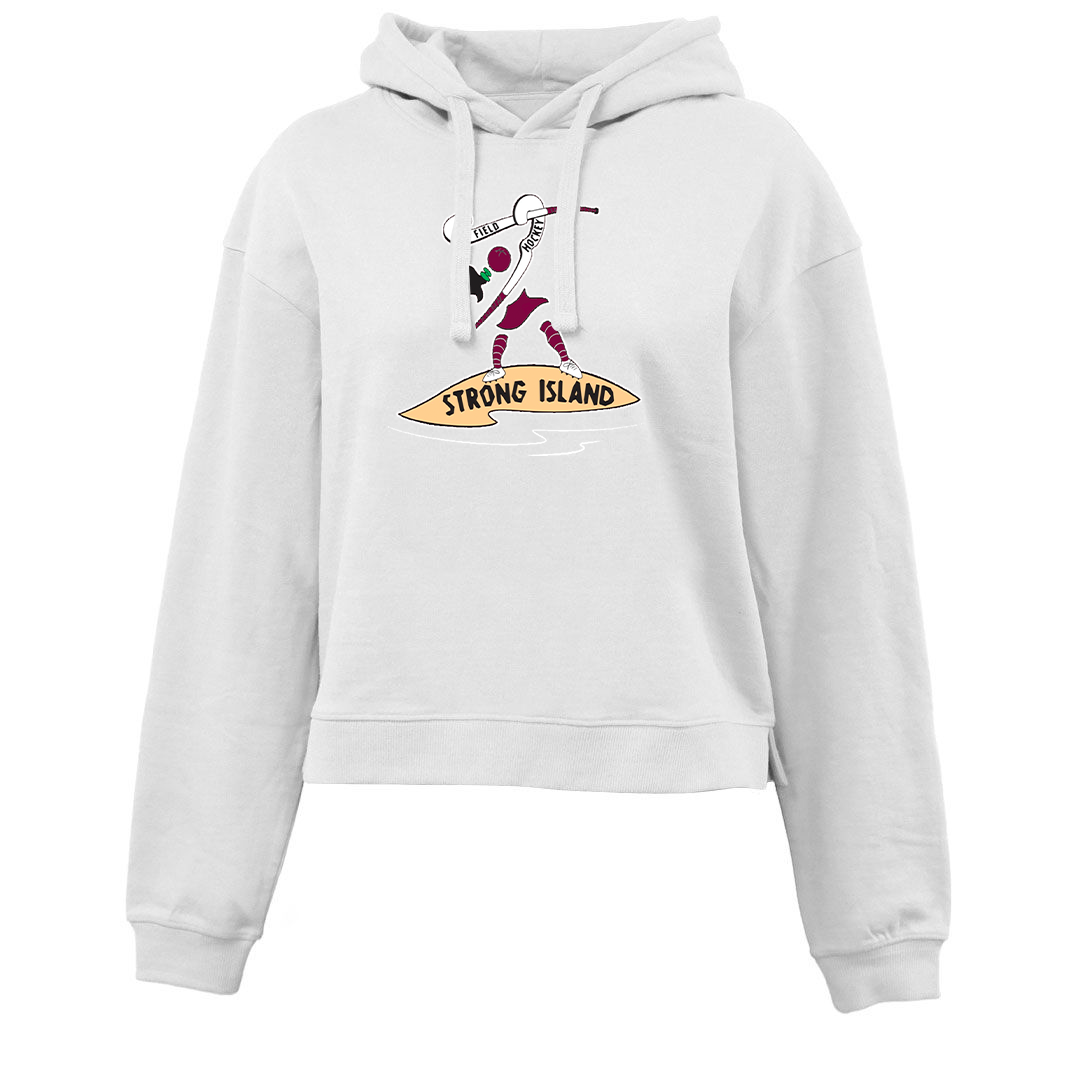 Strong Island Field Hockey Crop Fleece Hoodie