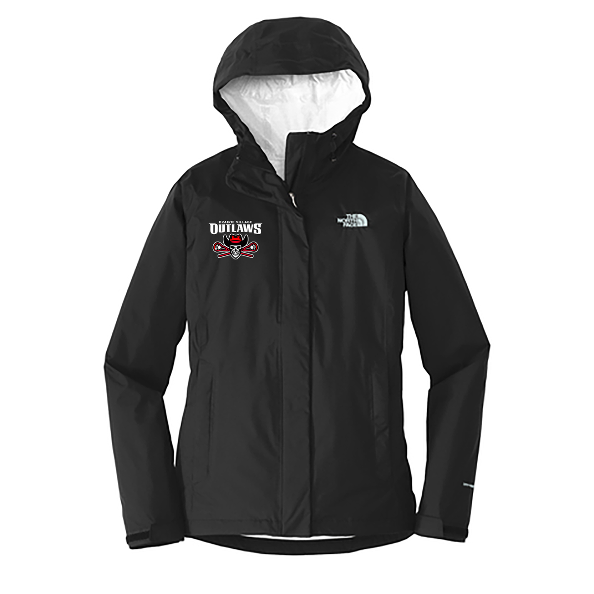 Prairie Village Outlaws Lacrosse The North Face Ladies DryVent Rain Jacket