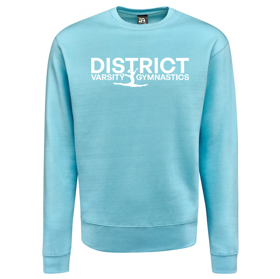 District Varsity Gymnastics BTB Fleece Crewneck Sweatshirt