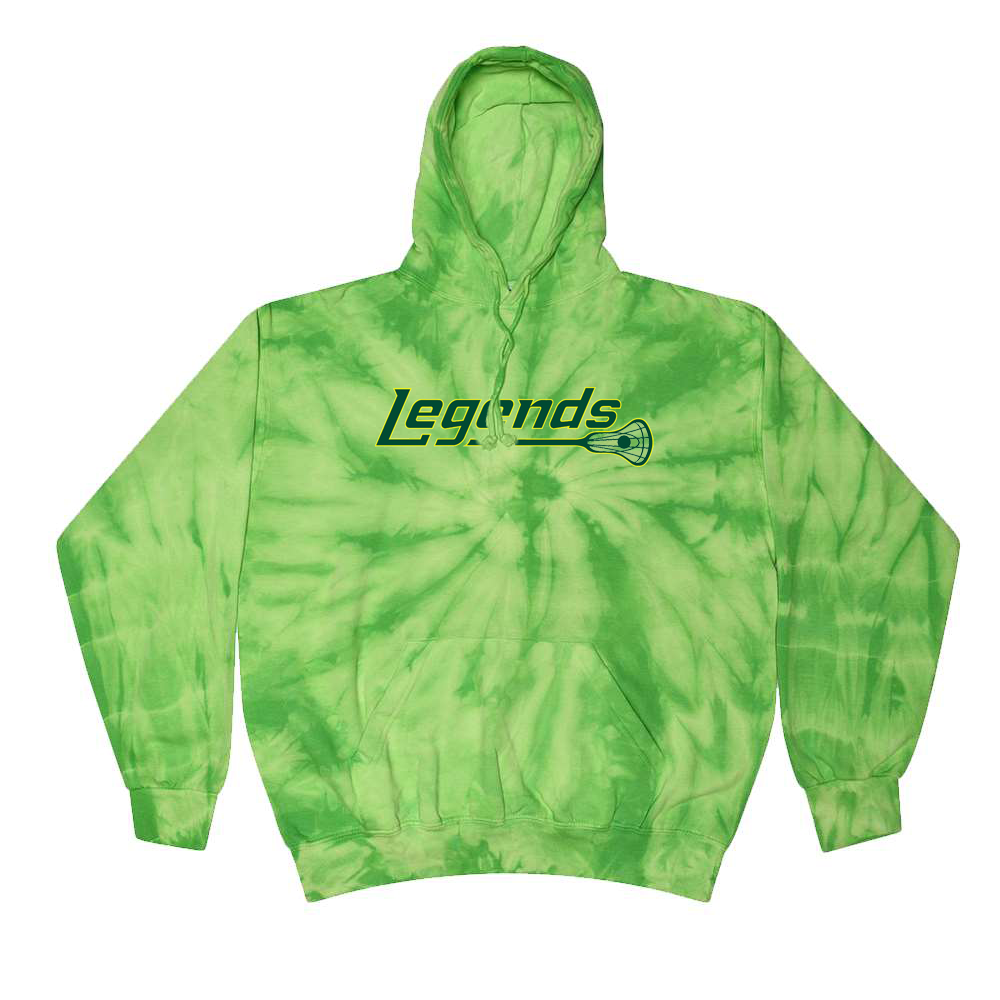 Legends Lacrosse Tie-Dyed Hooded Sweatshirt