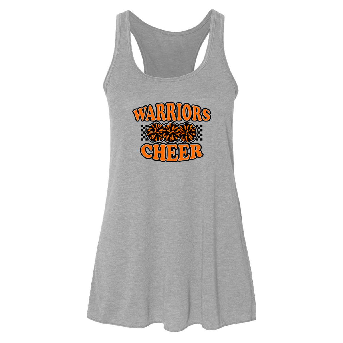 Franklin Square Cheer Flowy Racerback Tank