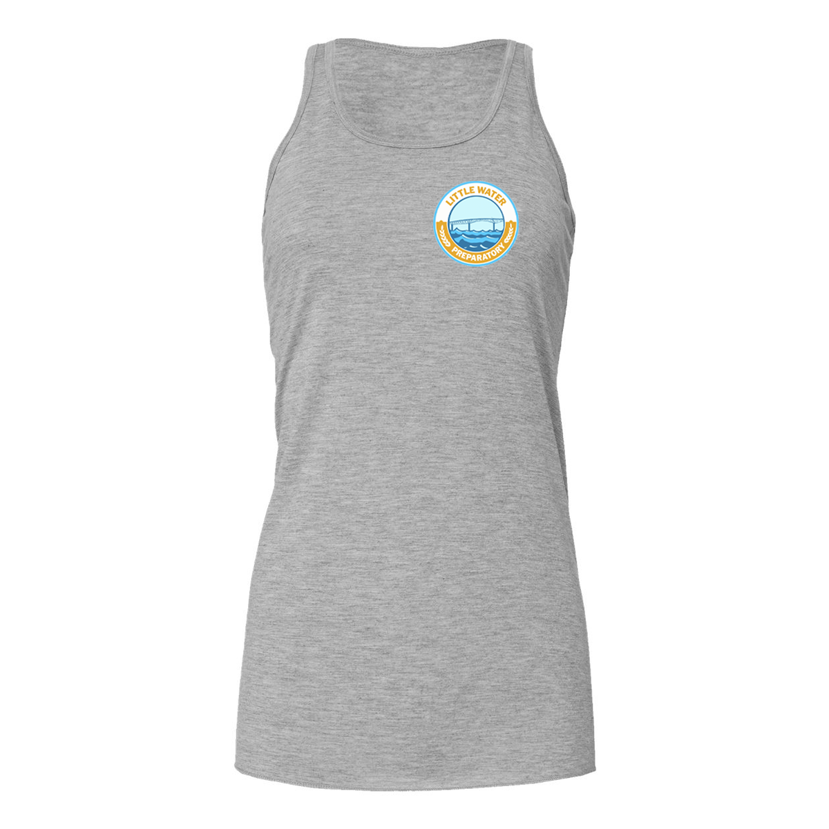 Franklin Square Cheer Flowy Racerback Tank