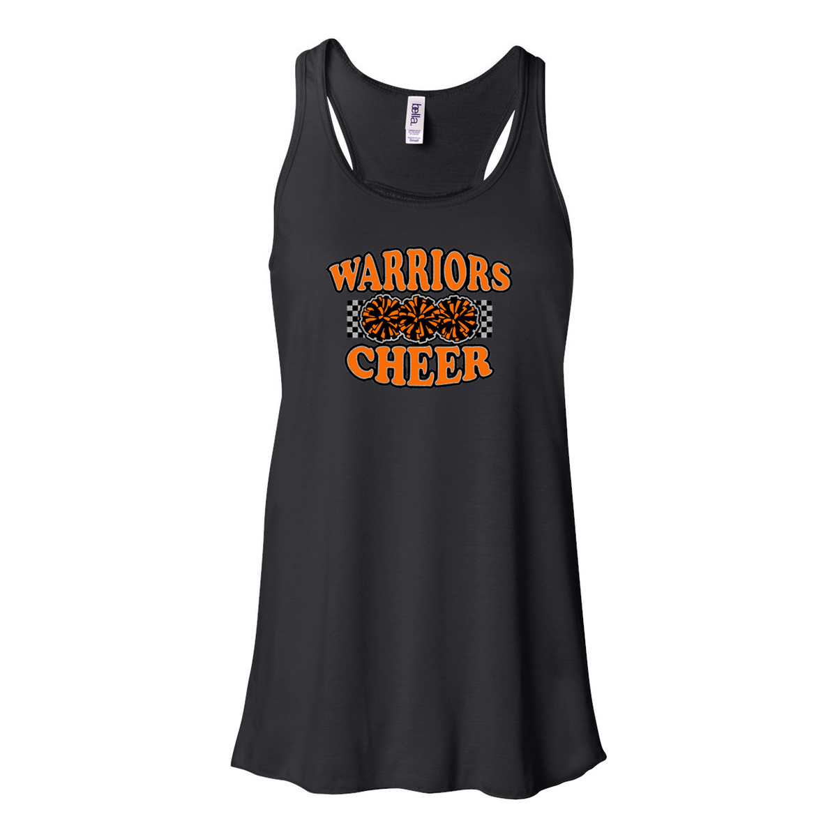 Franklin Square Cheer Flowy Racerback Tank