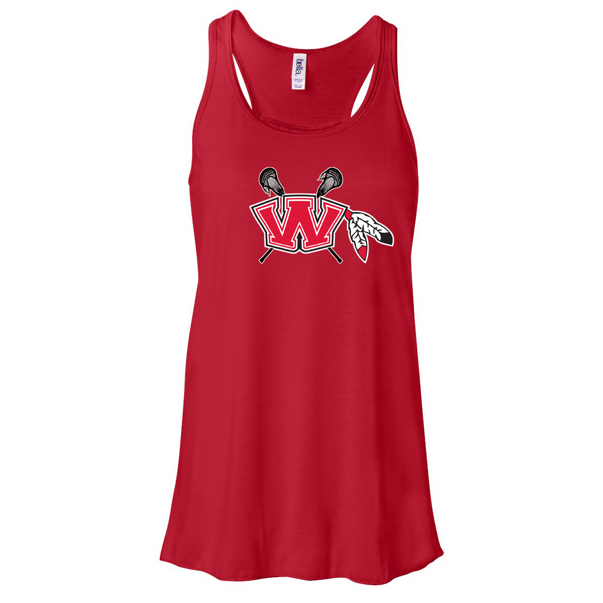 Weston Warrior Lacrosse Club Women's Flowy Racerback Tank