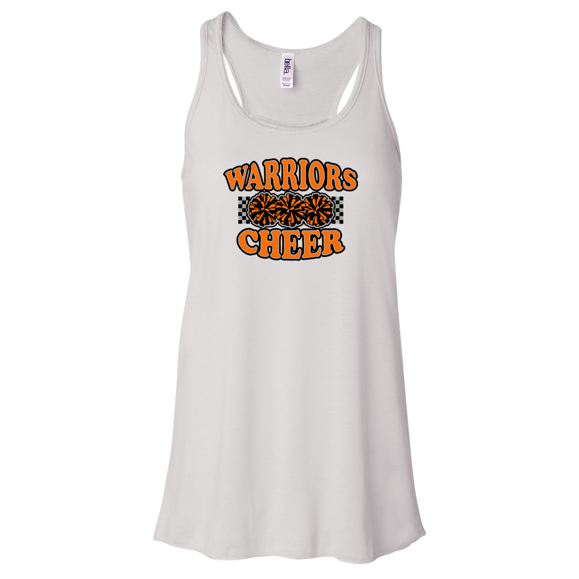 Franklin Square Cheer Flowy Racerback Tank