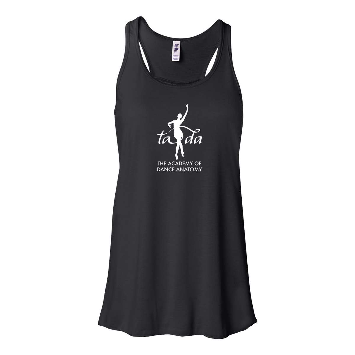 The Academy of Dance Anatomy Women's Flowy Racerback Tank