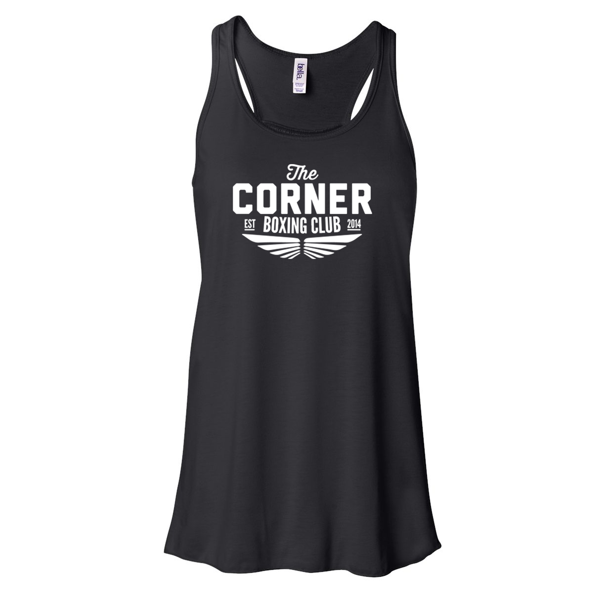 Corner Boxing Club Flowy Racerback Tank