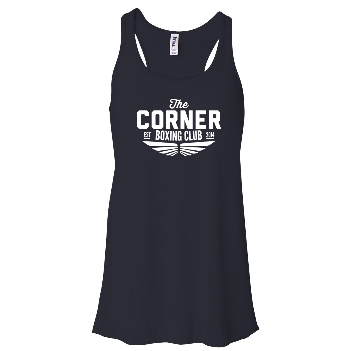 Corner Boxing Club Flowy Racerback Tank