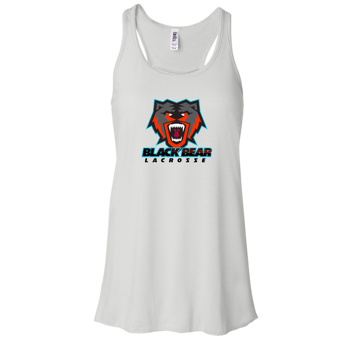 Black Bear Lacrosse Flowy Racerback Tank