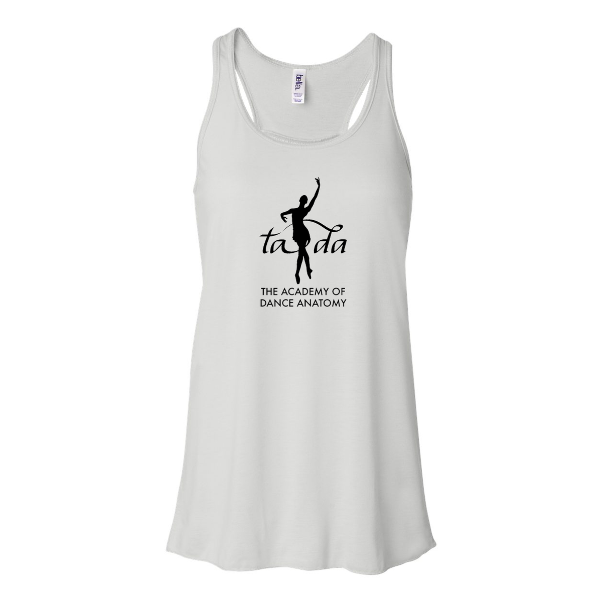 The Academy of Dance Anatomy Women's Flowy Racerback Tank