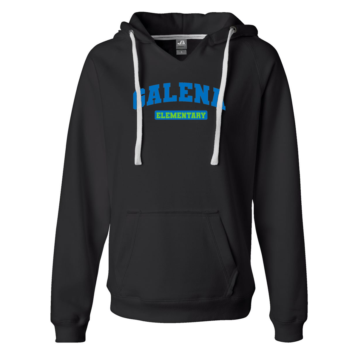 Galena Elementary School Women's Sueded V-Neck Hoodie