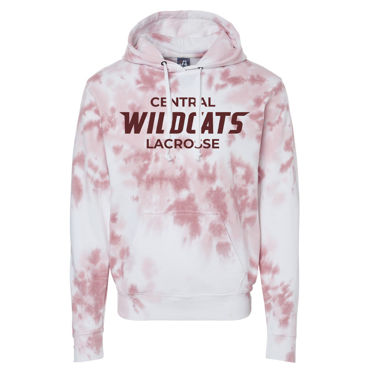 Central Wildcats Tie-Dye Fleece Hoodie