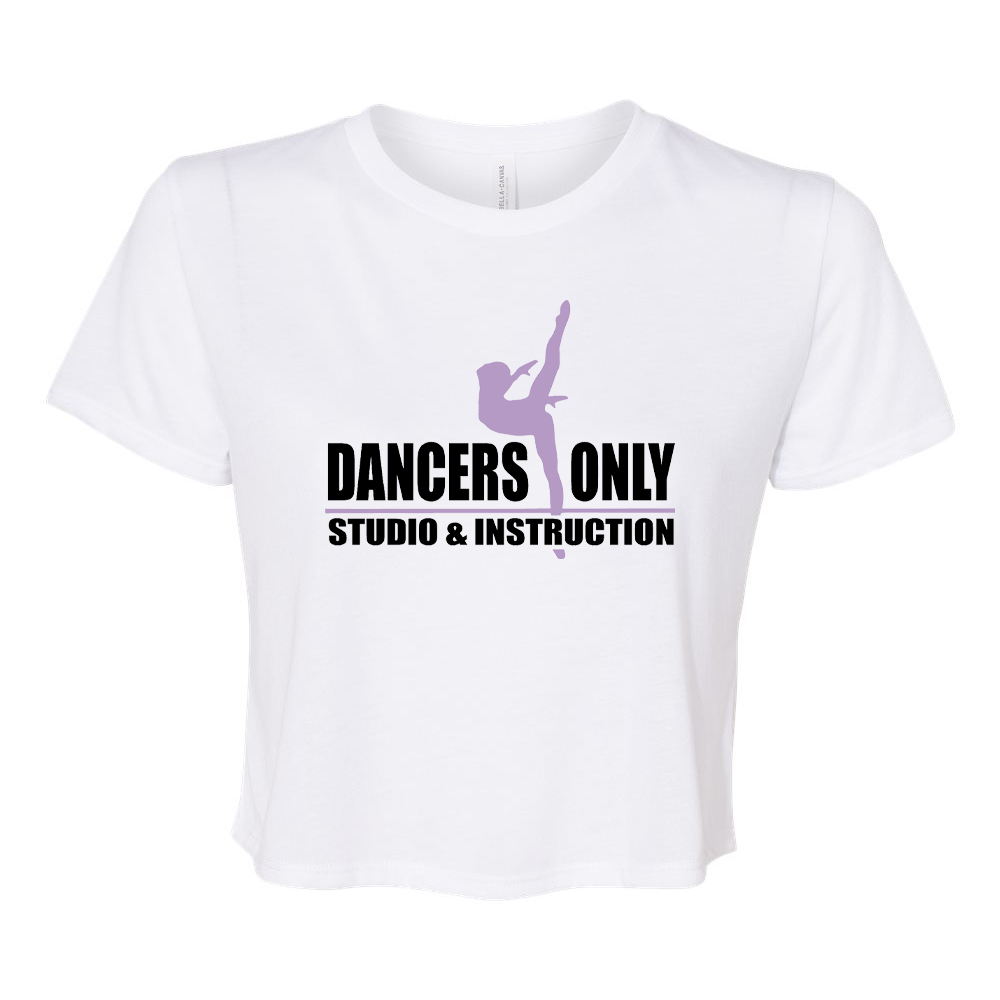 Dancers Only Flowy Cropped T-Shirt