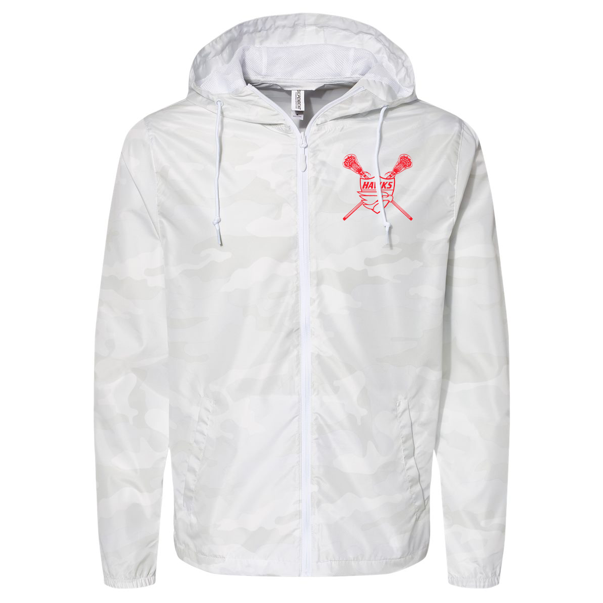 Haddon Township Youth Lacrosse Lightweight Windbreaker Full-Zip Jacket