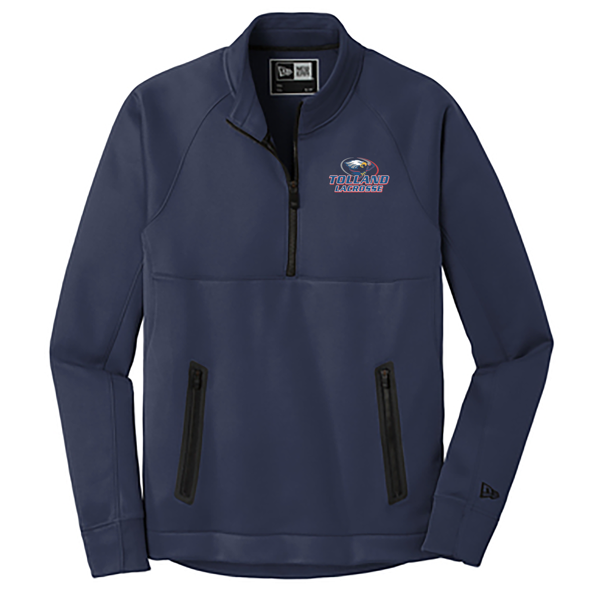 Tolland Lacrosse New Era Venue 1/4 Fleece w/ Pockets