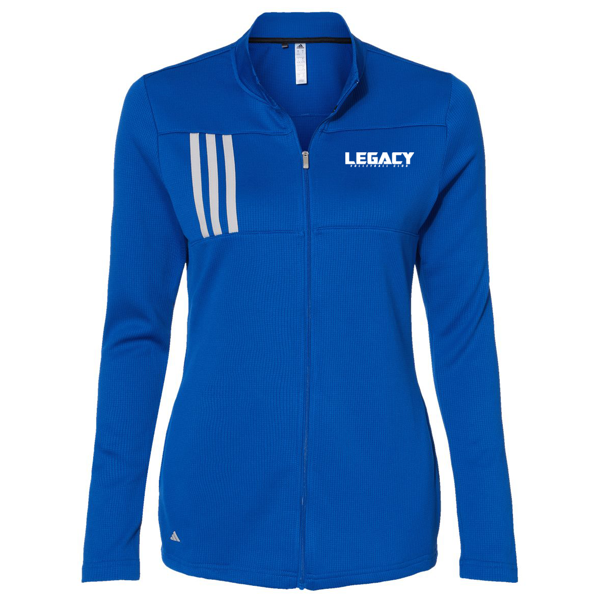 Legacy Volleyball Club Women's 3-Stripes Double Knit Full-Zip