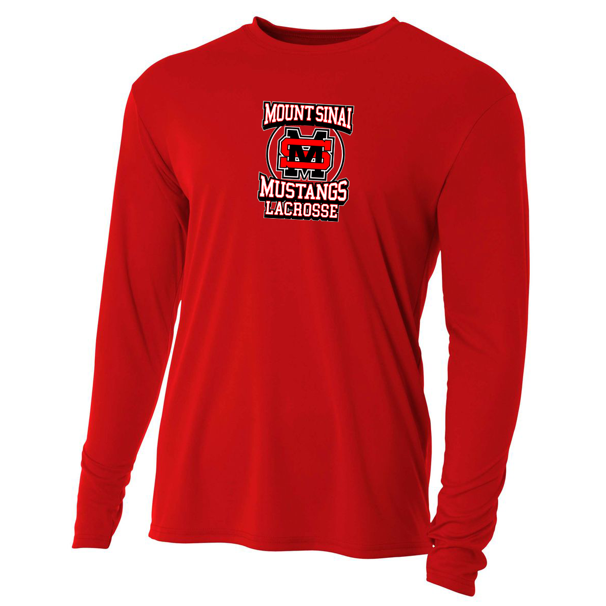 Mount Sinai Lacrosse Cooling Performance Long Sleeve Crew