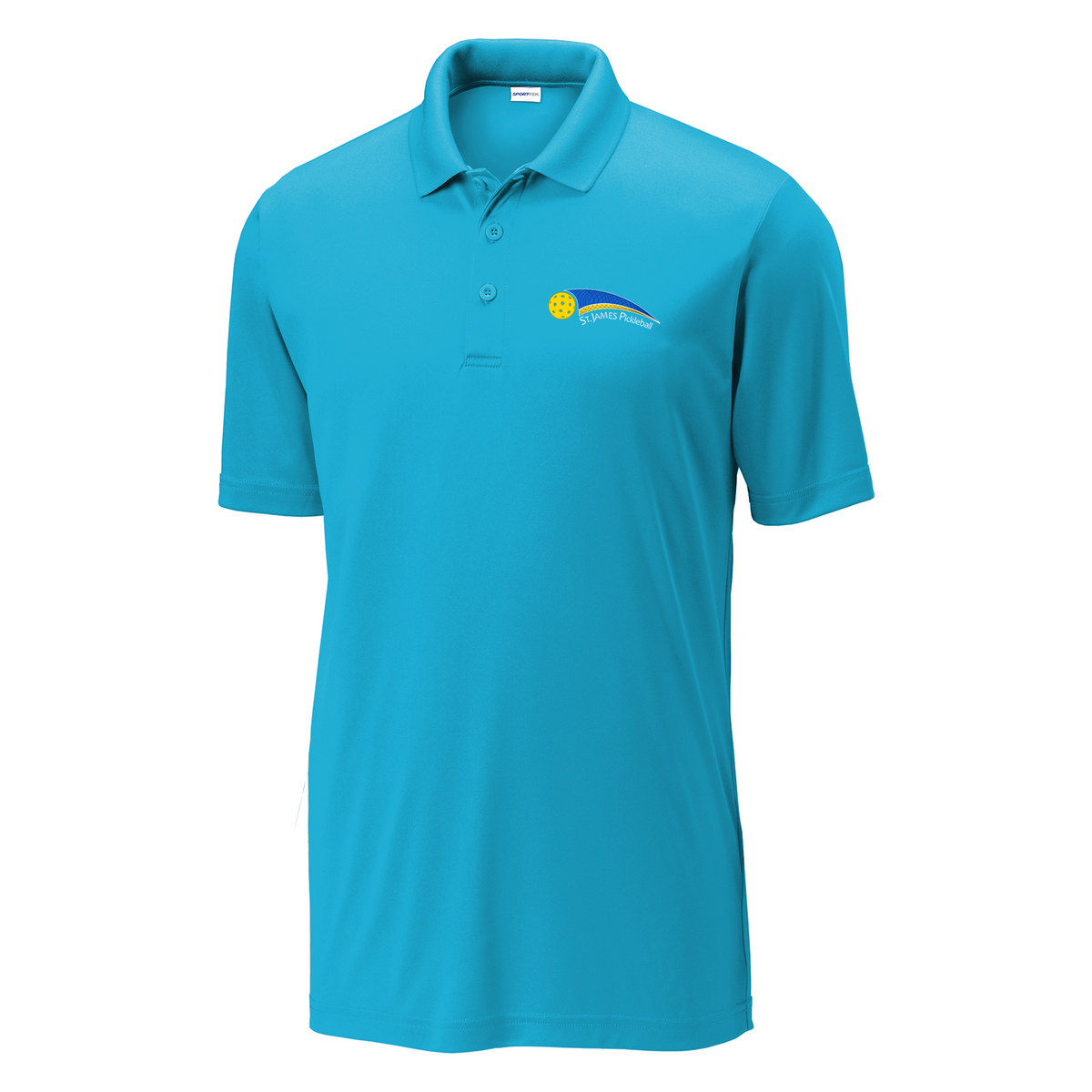 St. James Pickleball Association Men's PosiCharge ® Competitor ™ Polo