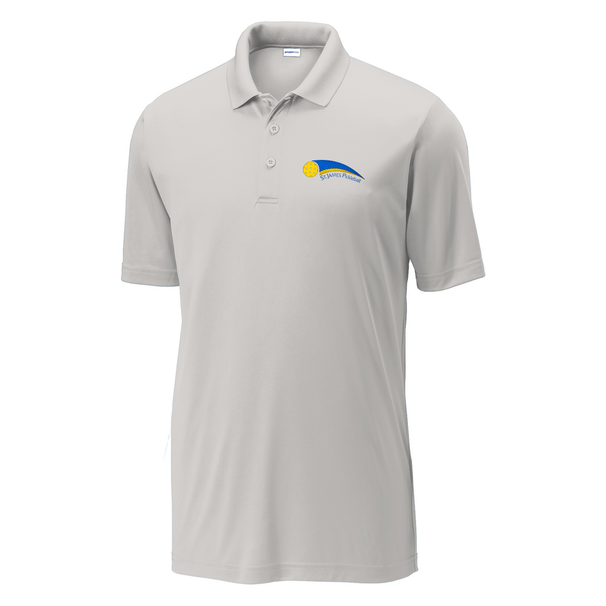 St. James Pickleball Association Men's PosiCharge ® Competitor ™ Polo