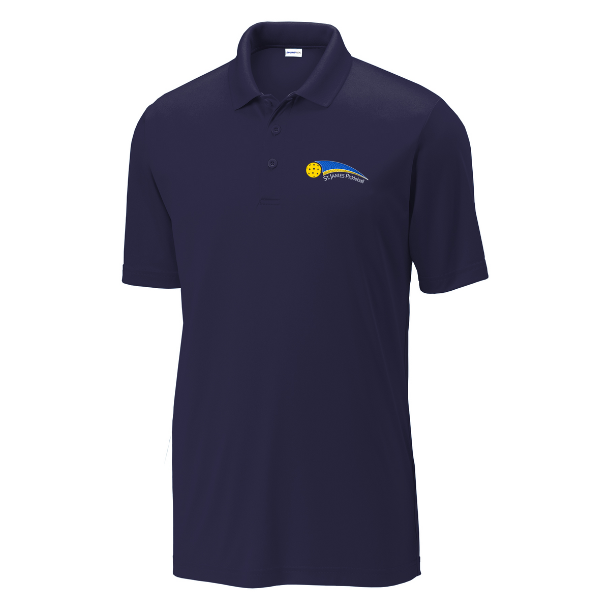 St. James Pickleball Association Men's PosiCharge ® Competitor ™ Polo