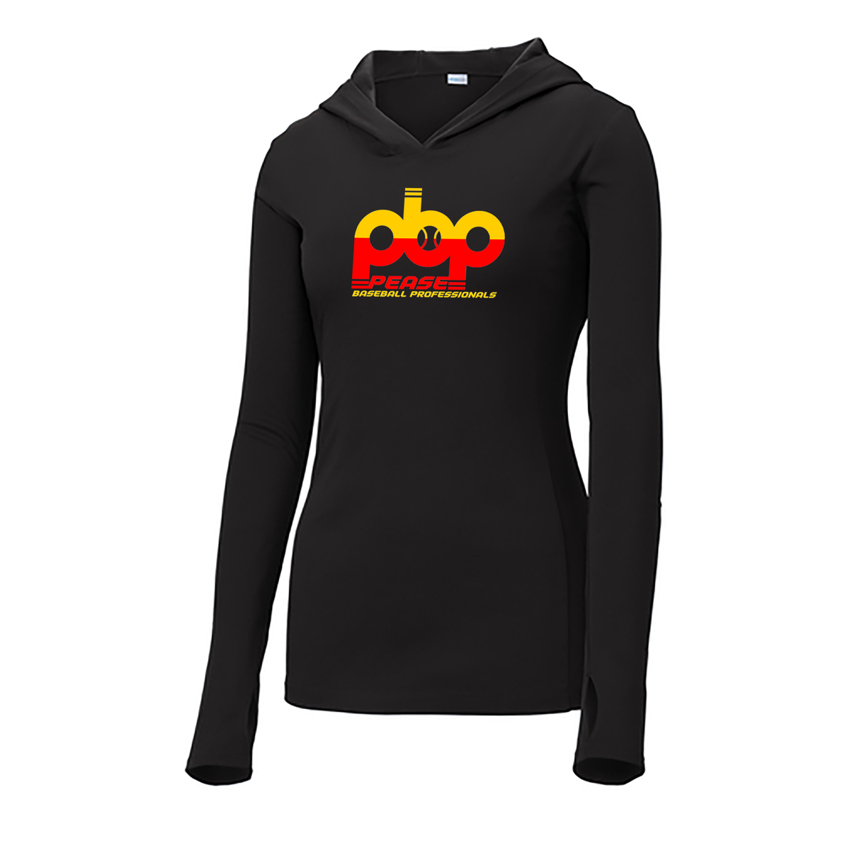 Pease Baseball Professionals Ladies Performance Hooded Long Sleeve