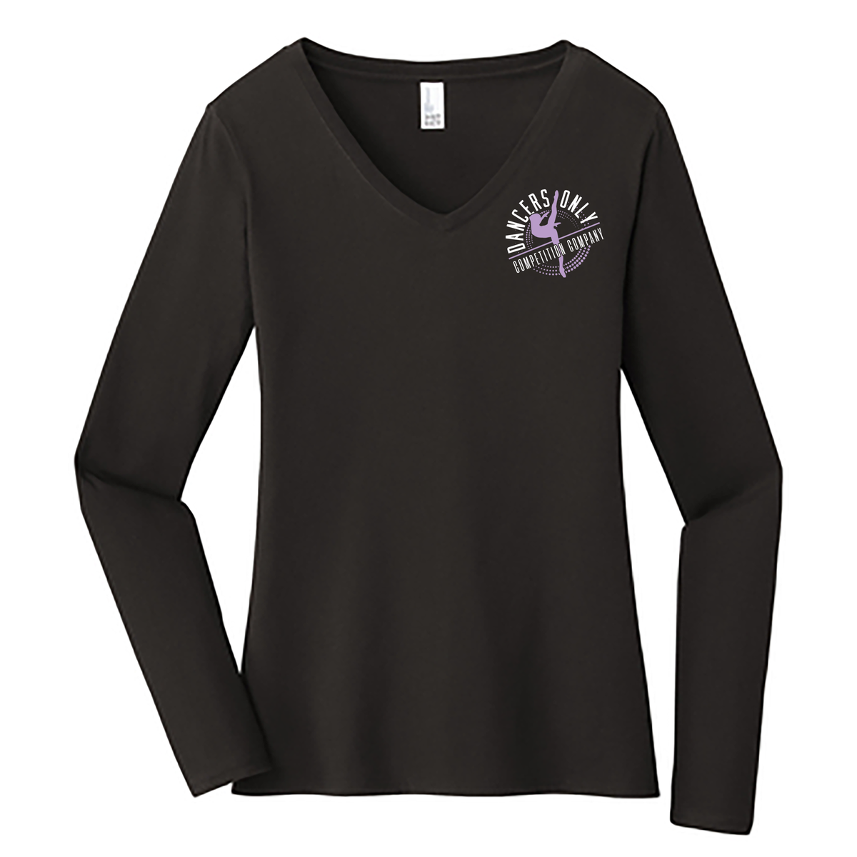 Dancers Only Competition Company Women’s Very Important Tee Long Sleeve V-Neck