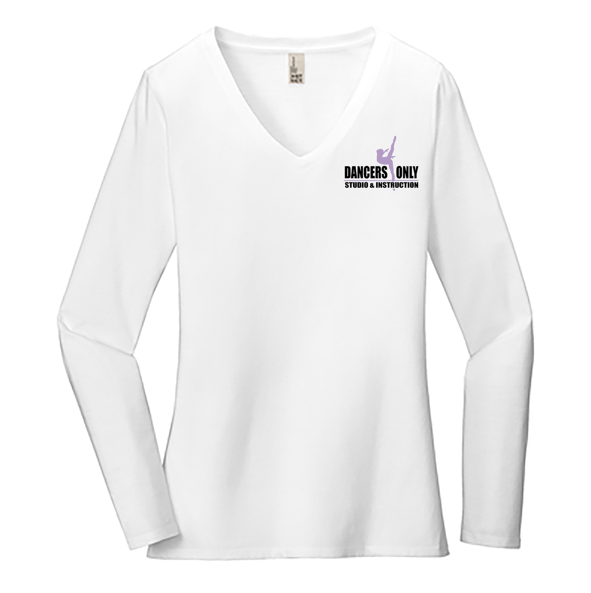 Dancers Only Women’s Very Important Tee Long Sleeve V-Neck