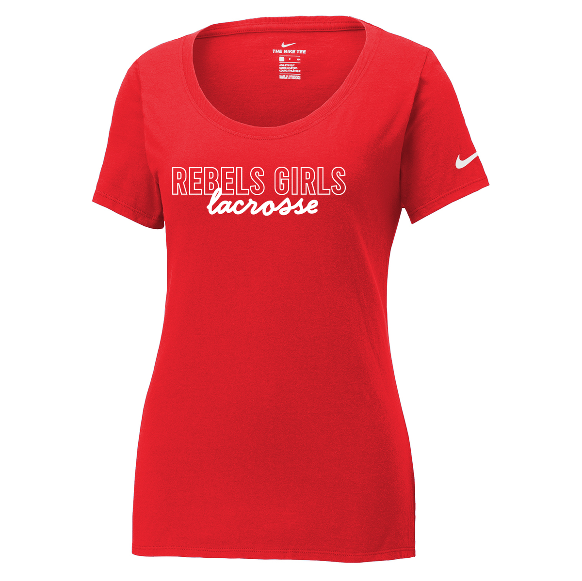 Rebels LC Girls Lacrosse Nike Ladies Dri-FIT Tee