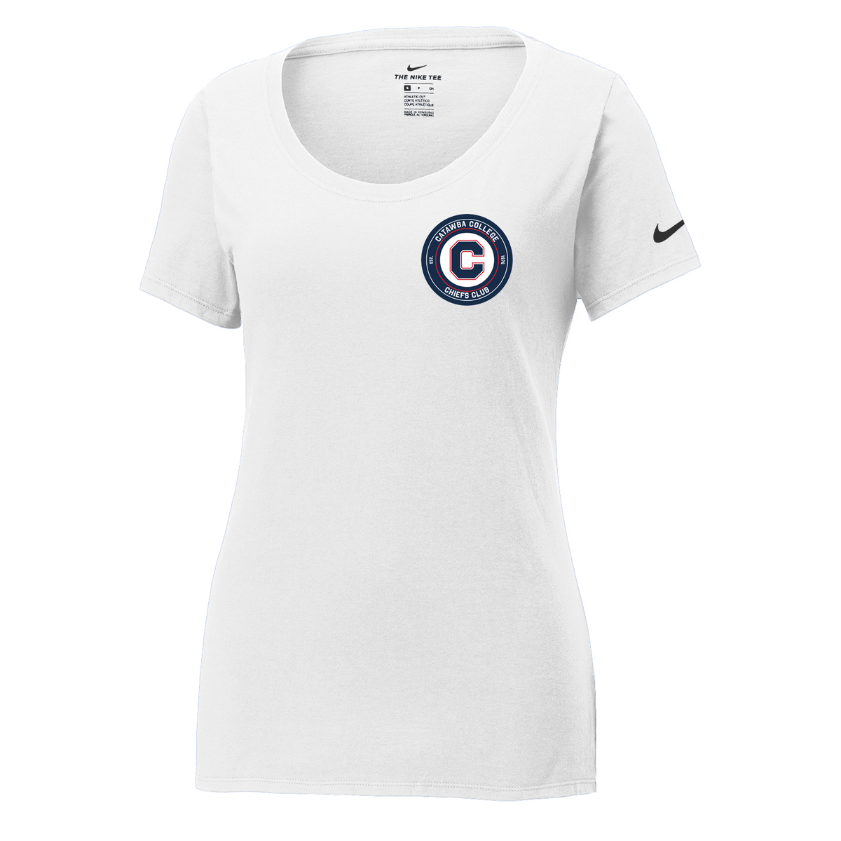 Catawba College Chiefs Club Nike Ladies Dri-FIT Tee