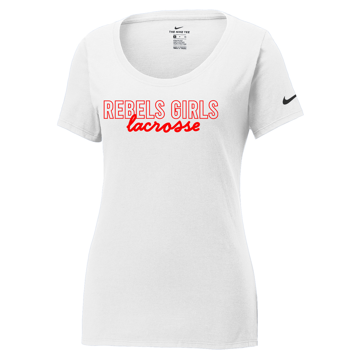 Rebels LC Girls Lacrosse Nike Ladies Dri-FIT Tee