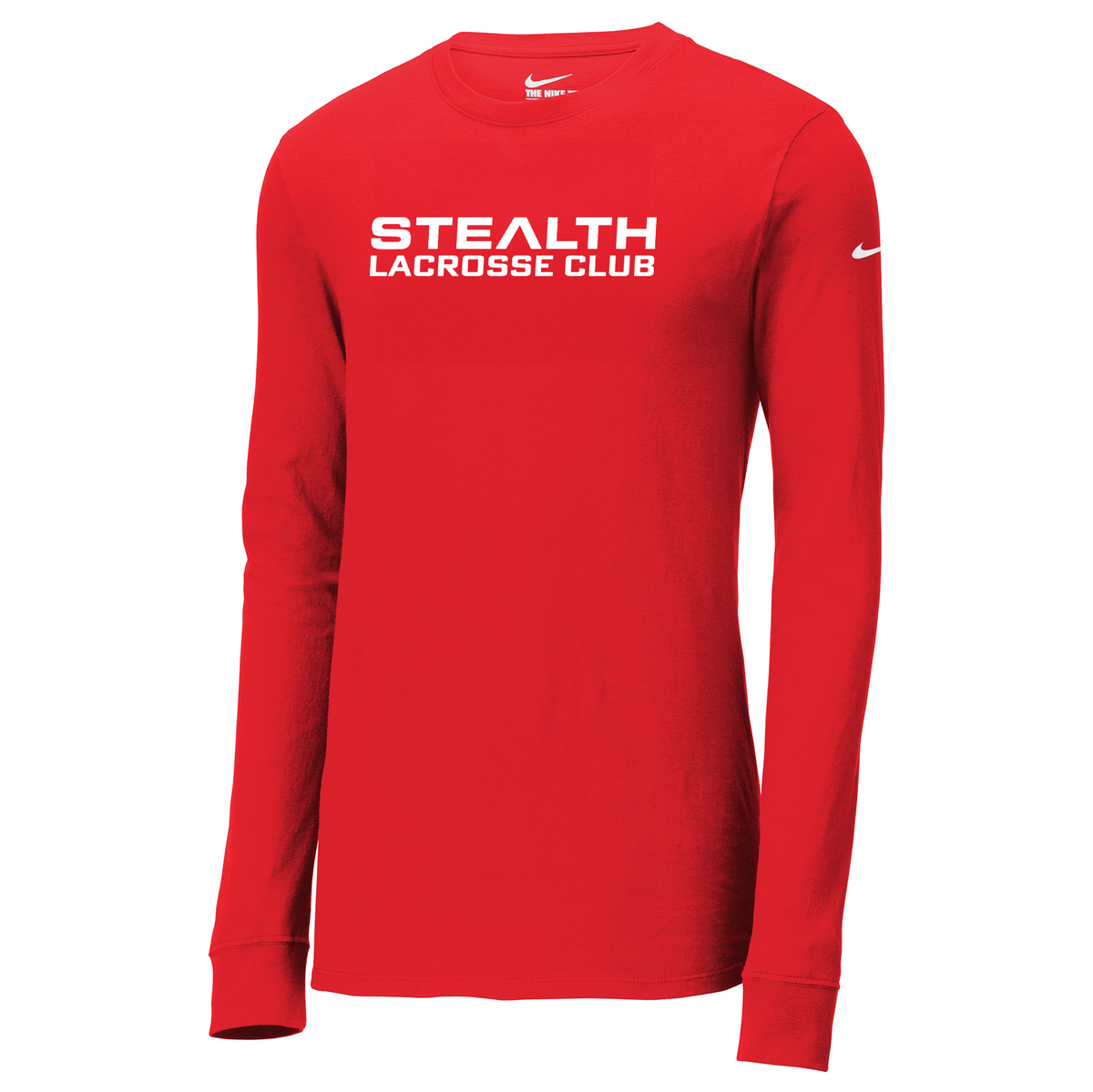 Stealth Lacrosse Club Nike Core Cotton Long Sleeve Tee