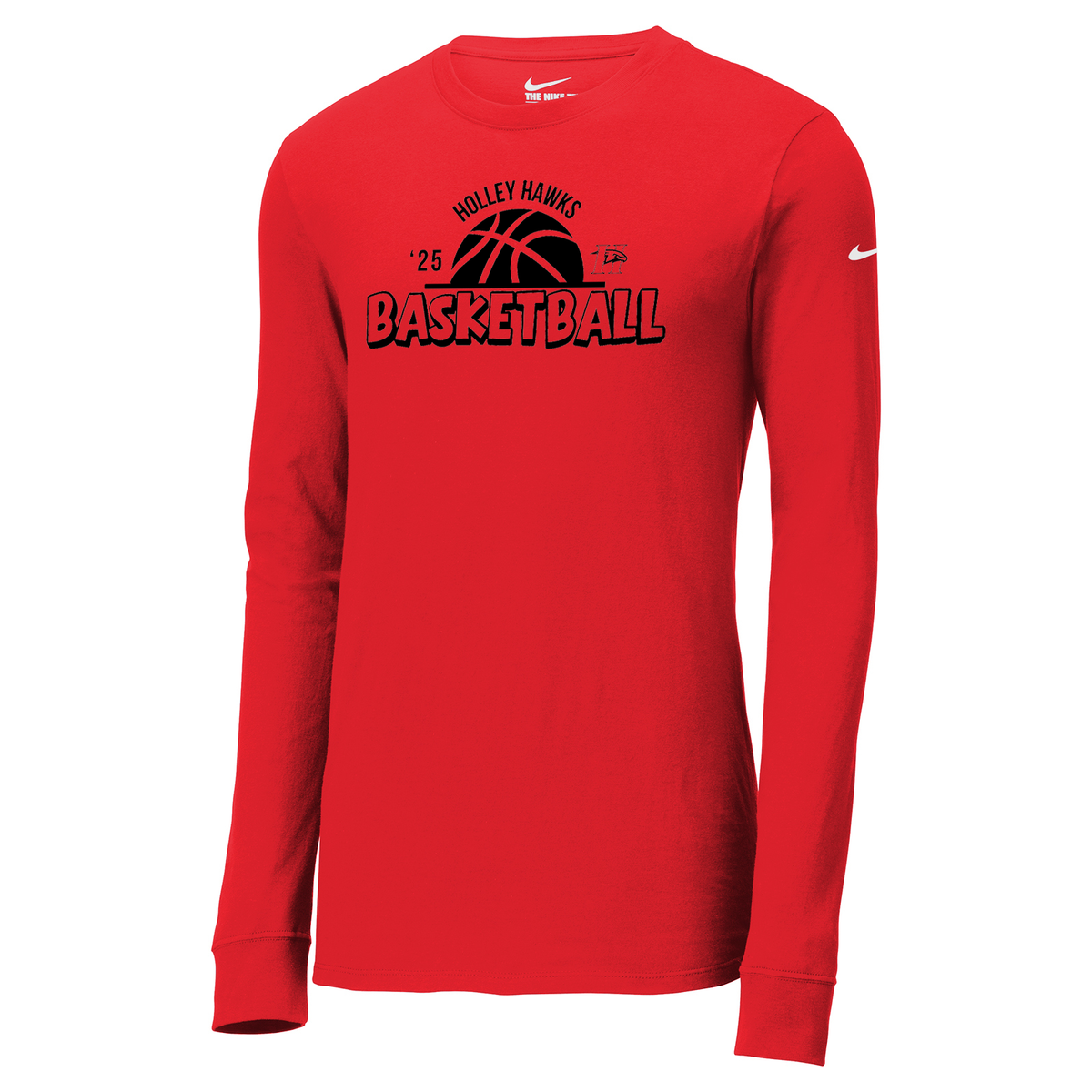 Holley Central School Girls Basketball Nike Dri-FIT Long Sleeve Tee