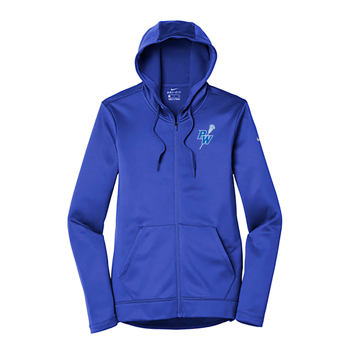 Port Washington Girls Lacrosse Nike Ladies Therma-FIT Full Zip Hoodie