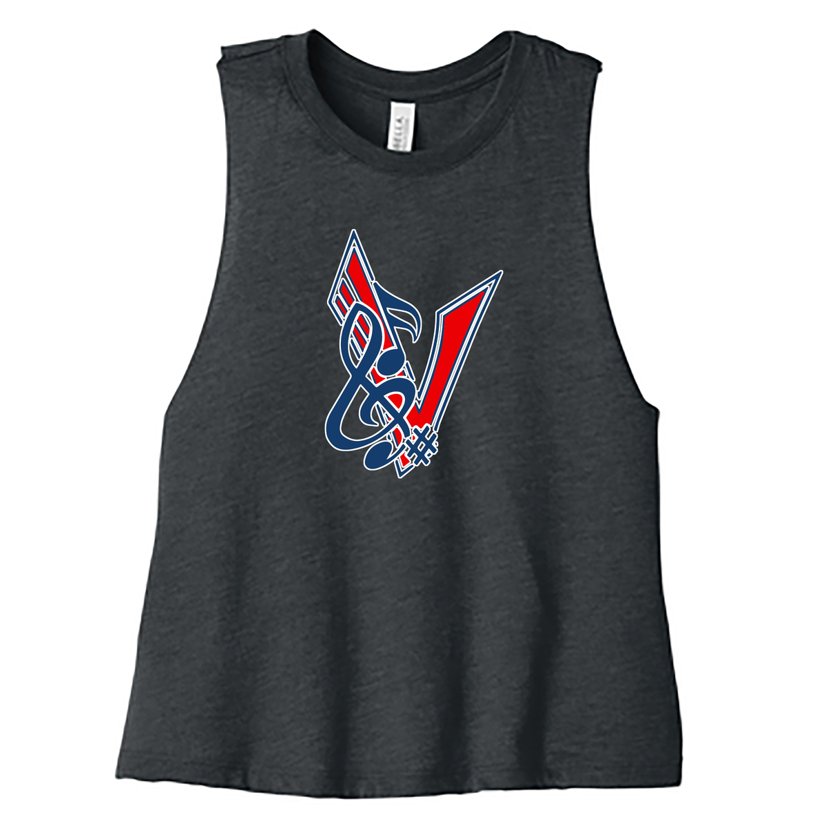 *NEW* Fort Walton Beach Vikings Band Women’s Racerback Cropped Tank