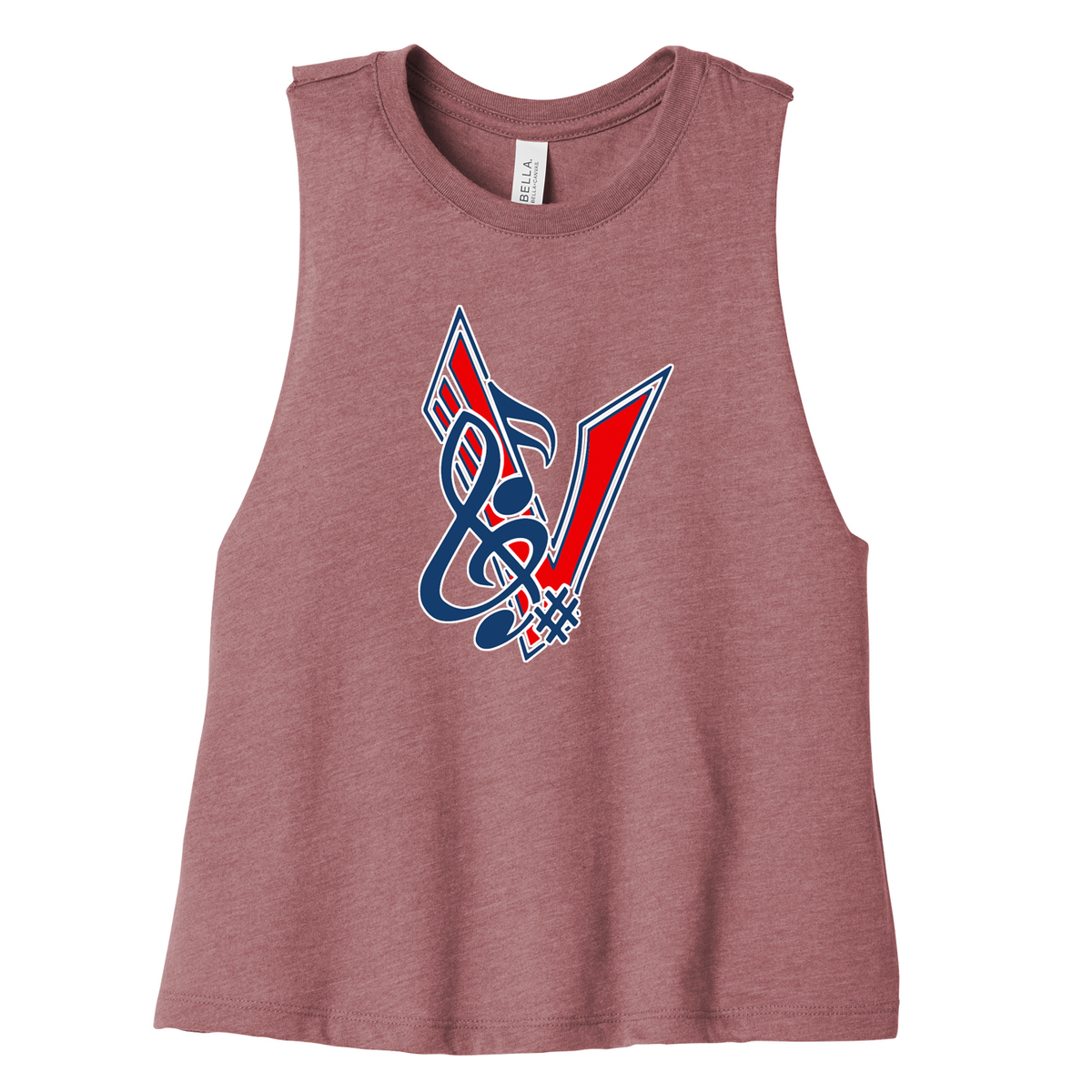 *NEW* Fort Walton Beach Vikings Band Women’s Racerback Cropped Tank