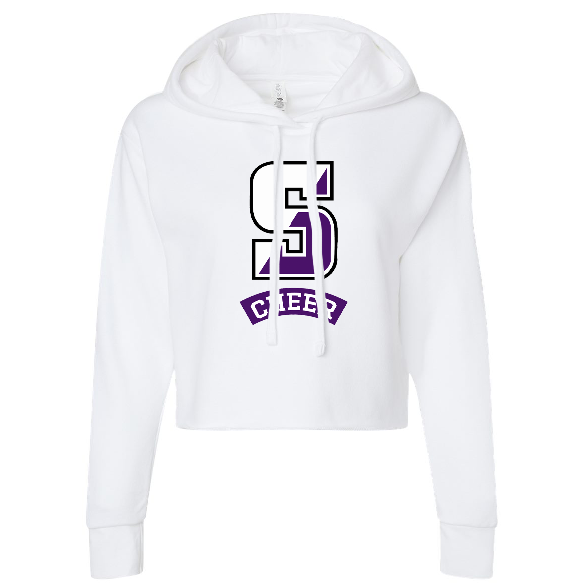 Scranton University Cheer Women's Cropped Laguna Hoodie