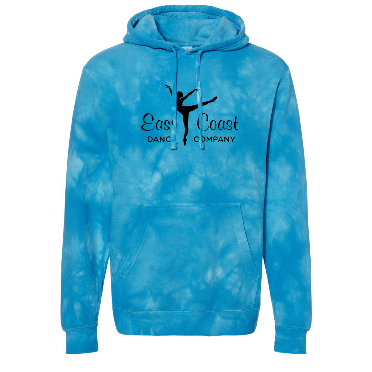 East Coast Dance Company Pigment-Dyed Hooded Sweatshirt - YOUTH SIZES AVAILABLE