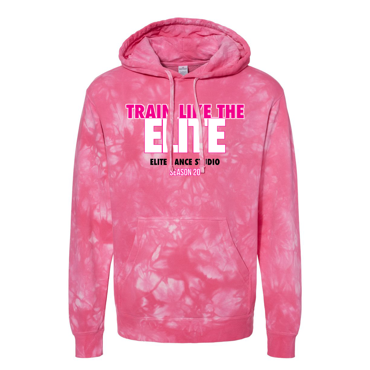 Elite Dance Studio Independent Trading Co. Pigment-Dyed Hooded Sweatshirt