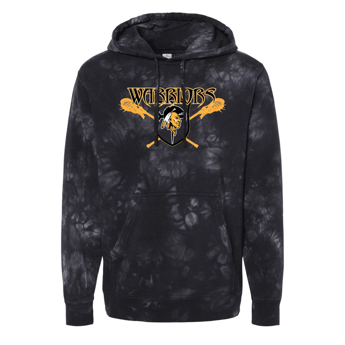 Upper Township Warriors Lacrosse Independent Trading Co. Pigment-Dyed Hooded Sweatshirt