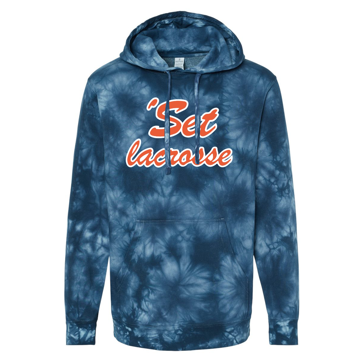 'Set Lacrosse Independent Trading Co. Pigment-Dyed Hooded Sweatshirt