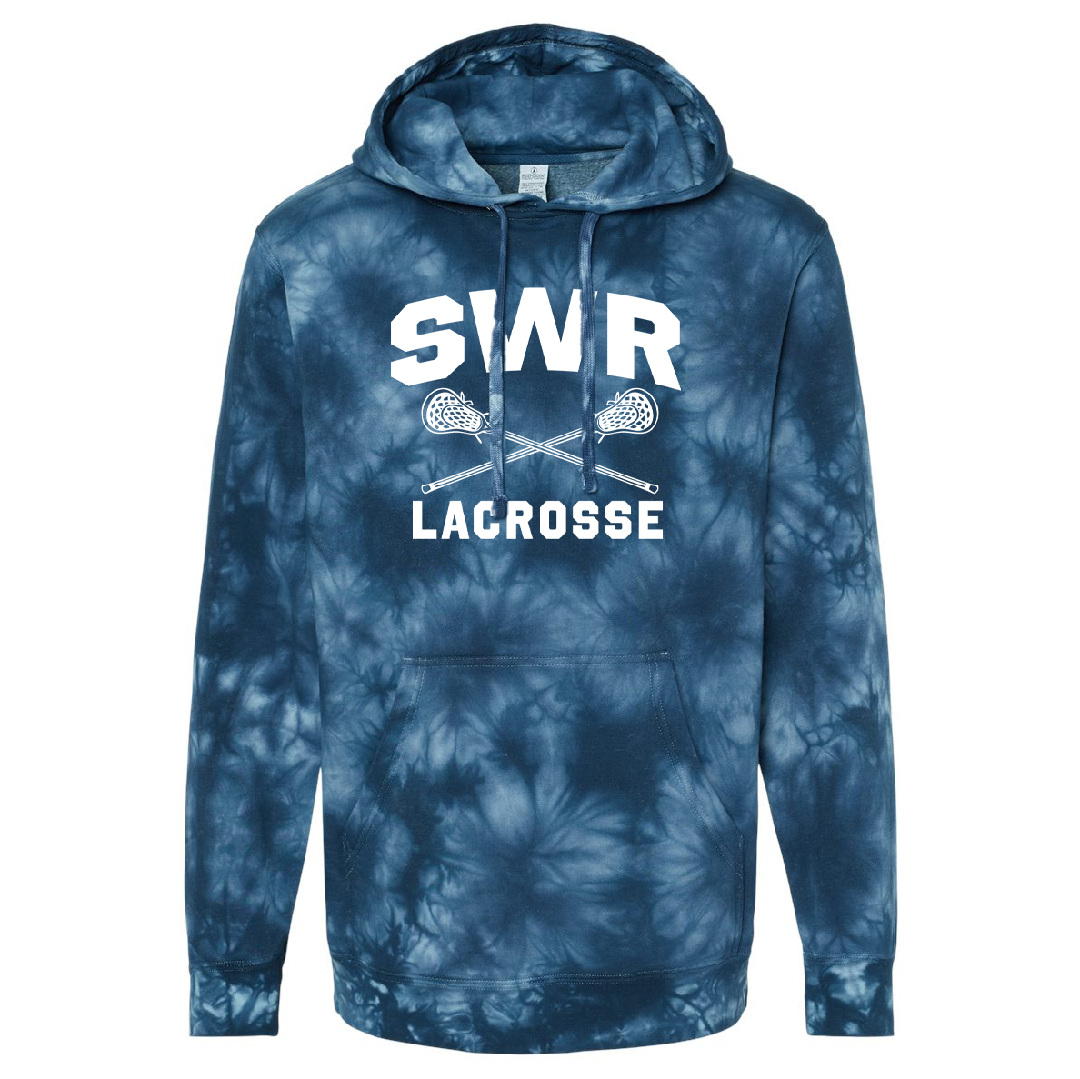 Shoreham-Wading River HS Lacrosse Independent Trading Co. Pigment-Dyed Hooded Sweatshirt