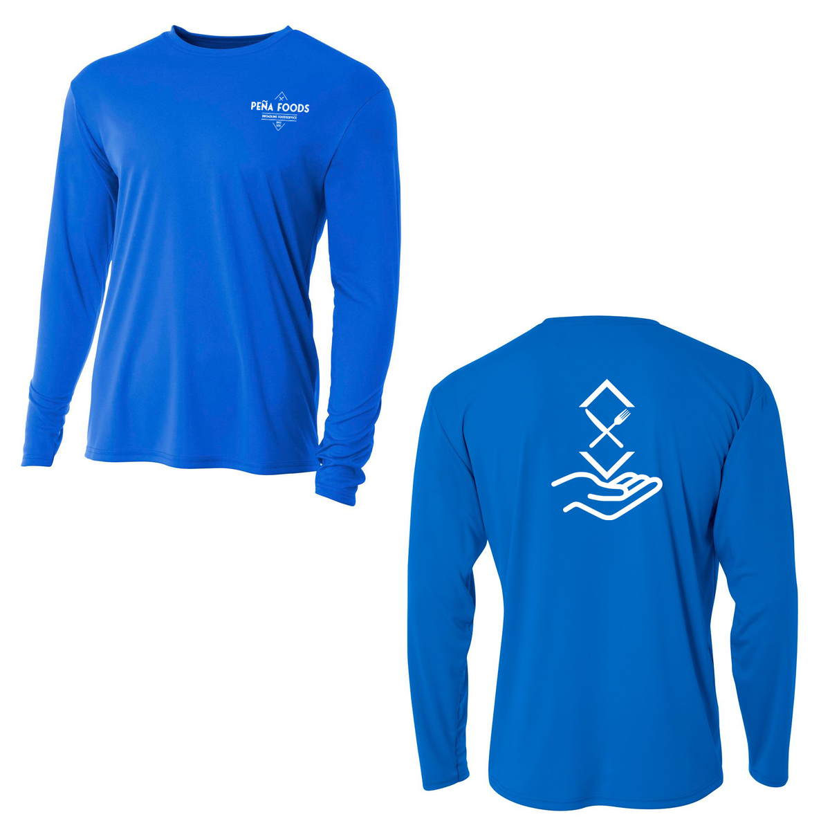 Peña Foods Cooling Performance Long Sleeve Crew