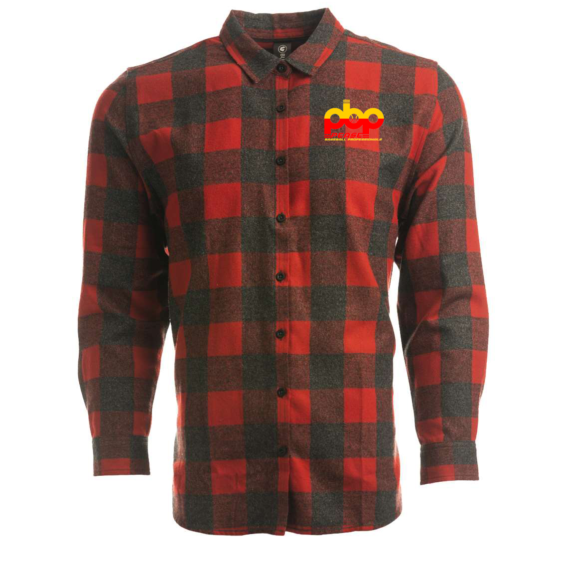 Pease Baseball Professionals Women's No Pocket Yarn-Dyed Long Sleeve Flannel Shirt
