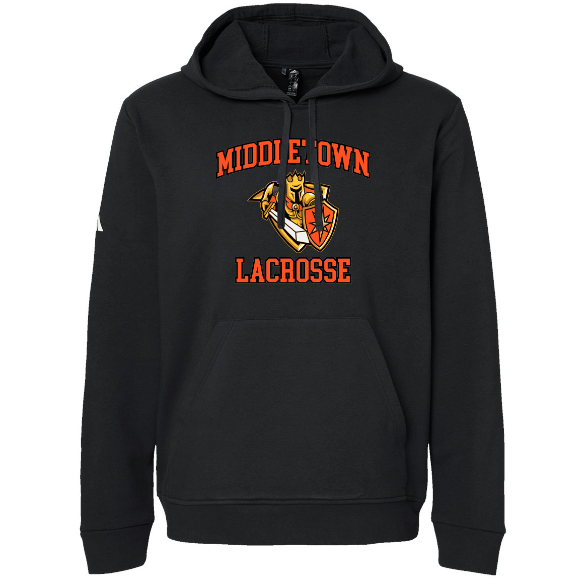 Middletown Lacrosse Adidas Fleece Hooded Sweatshirt