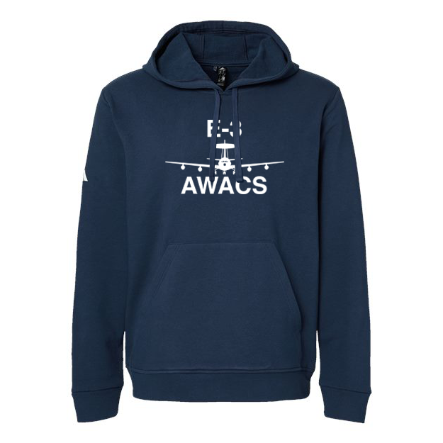 Boeing AWACS E-3 Adidas Fleece Hooded Sweatshirt