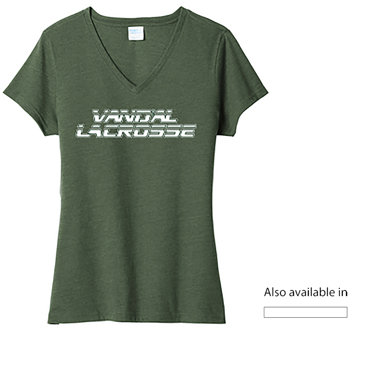 Vand'al Lacrosse Ladies Fan Favorite V-Neck Tee