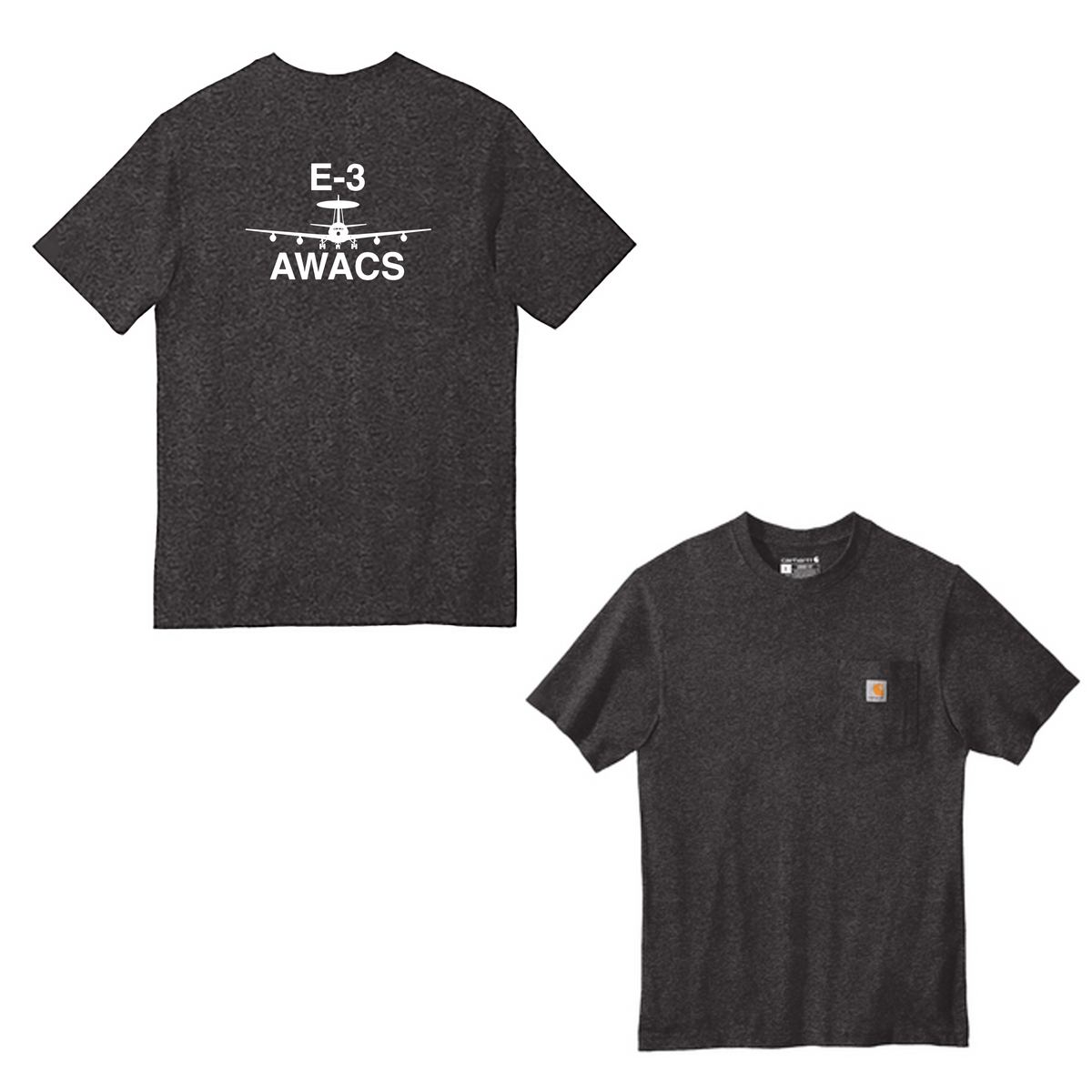 Boeing AWACS E-3 Carhartt Pocket Short Sleeve Tee