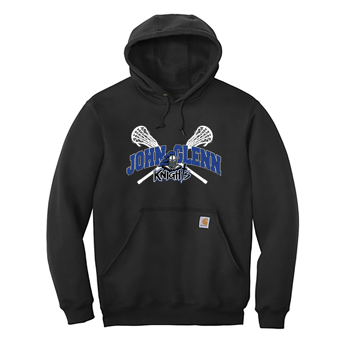 John Glenn Lacrosse Carhartt Midweight Hooded Sweatshirt