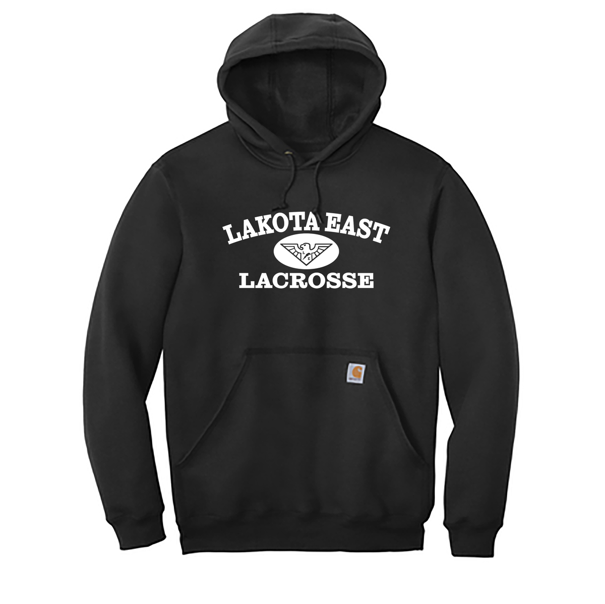 Lakota East HS Lacrosse Carhartt Midweight Hooded Sweatshirt