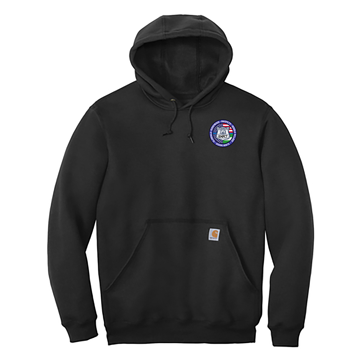 NYPD 104th Pct Carhartt Midweight Hooded Sweatshirt